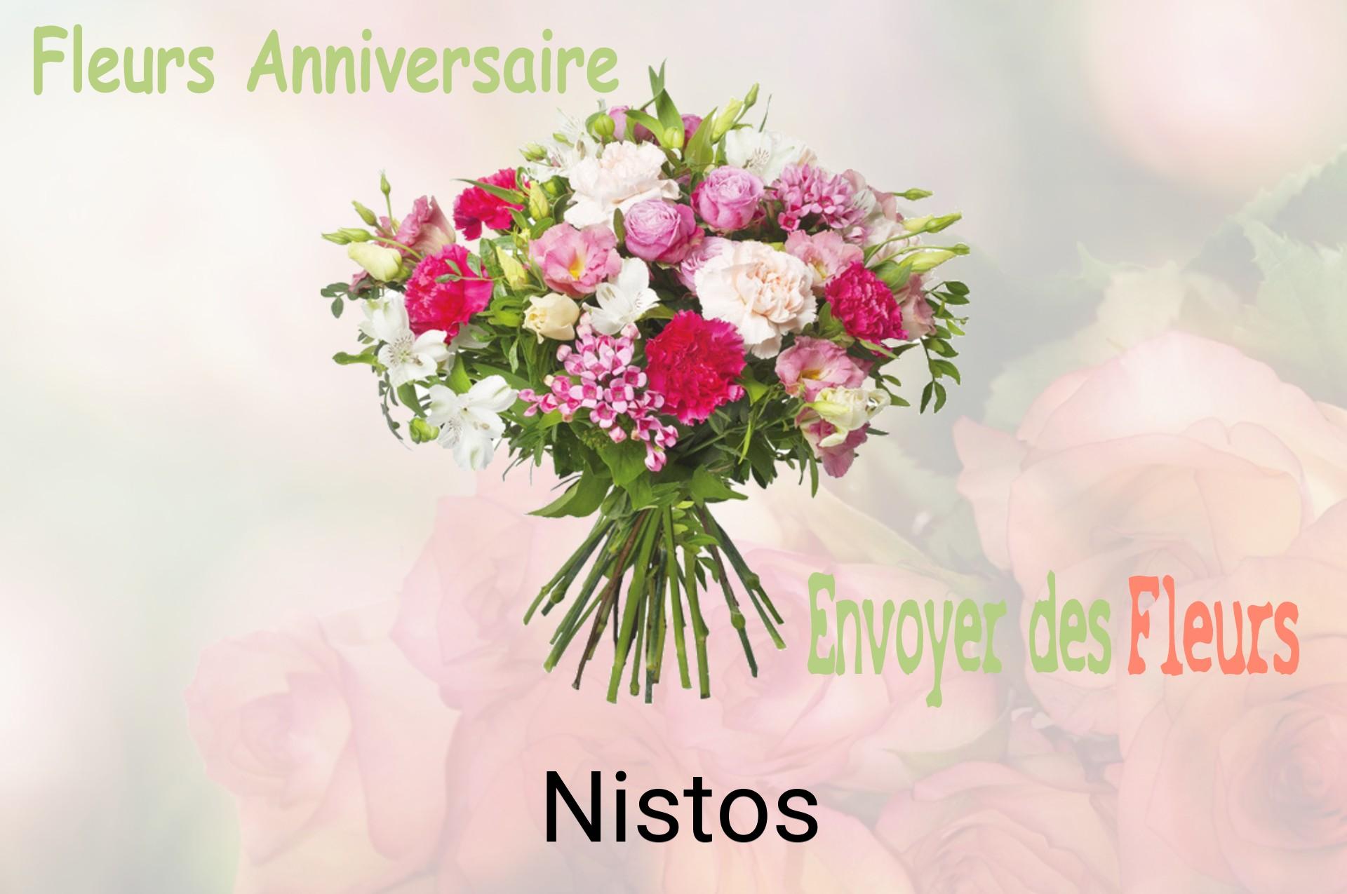 Bouquet de fleurs d’anniversaire livré à Nistos